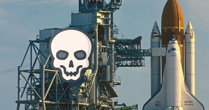 Space Shuttle for a Skull